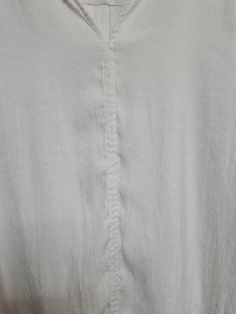 Banana Republic Off-White V-Neck Short Sleeve Tunic - Picture 6 of 9